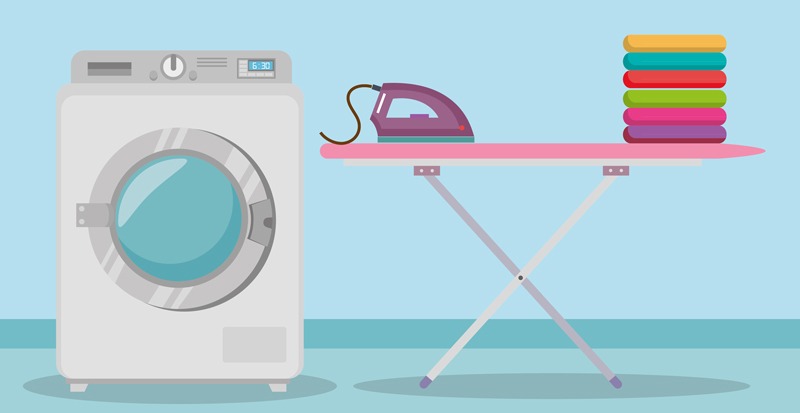 برنامه شست و شوی ضد چروک ماشین لباسشویی