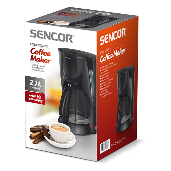 قهوه جوش سنکور مدل SCE5000BK
