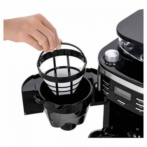 صافی قهوه قهوه ساز با آسیاب سنکور مدل SCE 7000BK