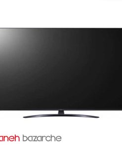 تلویزیون 65 اینچ ال جی 65up8100 به رنگ مشکی و حاشیه مشکی رنگ